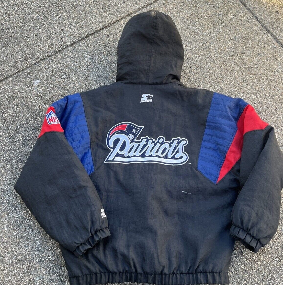 Vtg New England Patriots Vintage Starter 1/4 Zip Pullover Vtg New England Patriots Vintage Starter 1/4 Zip Pullover