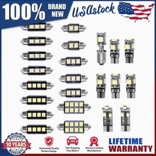 23x Canbus Led Interior Car Light Bulb Leftright Side Marker Lights