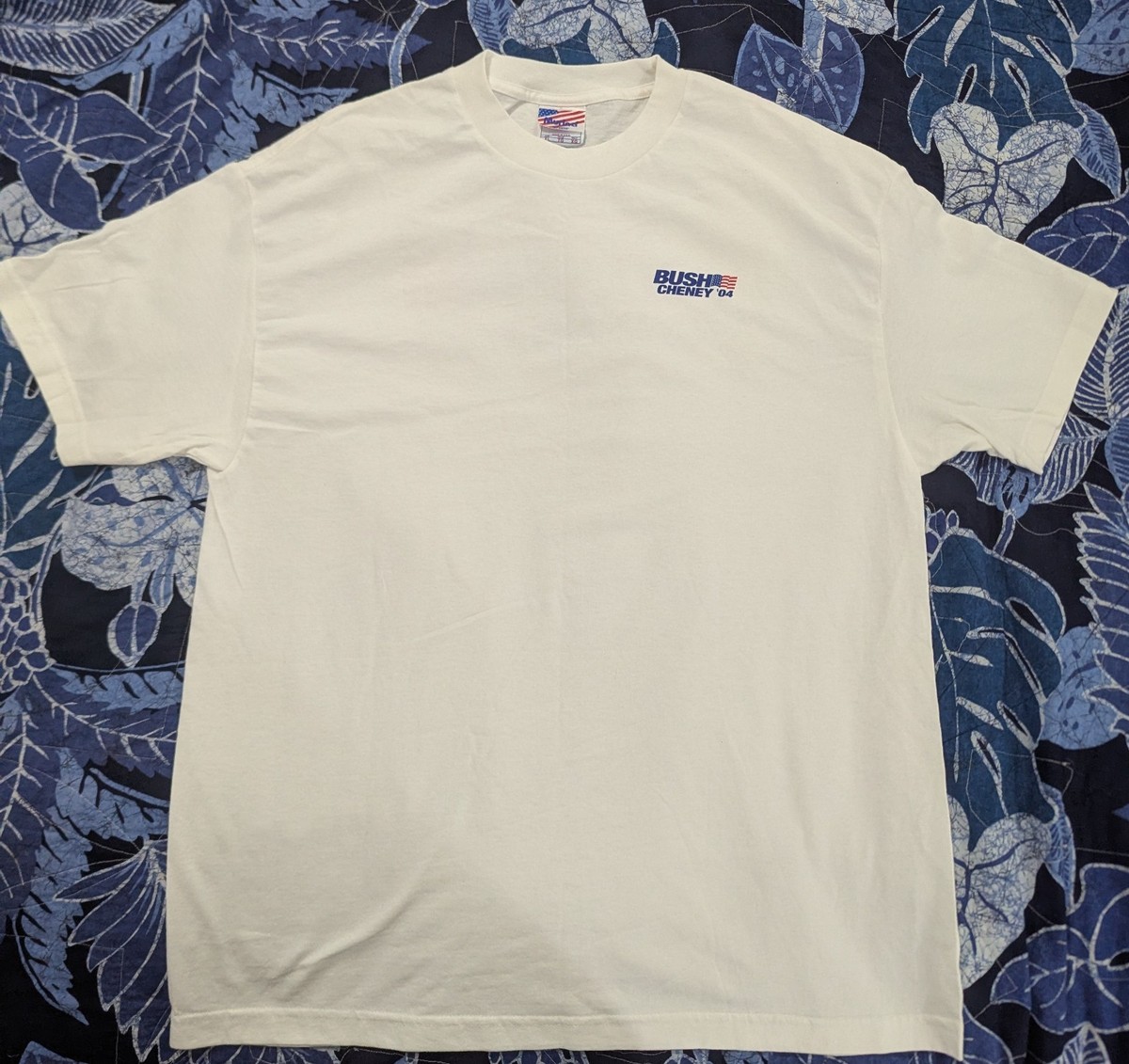 2004 Bush Cheney 04 Double Sided Graphic T-shirt Size XL | eBay