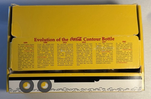 Vintage Evolution Of The Coca-Cola Contour Flasche Mini Coke Display 6er Set Neu - Bild 3 von 4