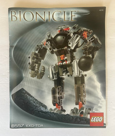 LEGO BIONICLE: Exo-Toa (8557) Complete w/ Manuals & Damaged Box