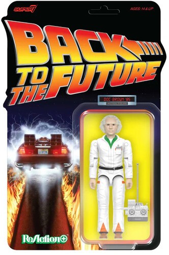 Super7 - Back To The Future - ReAction+ Wv1 - Doc Brown '85 [New