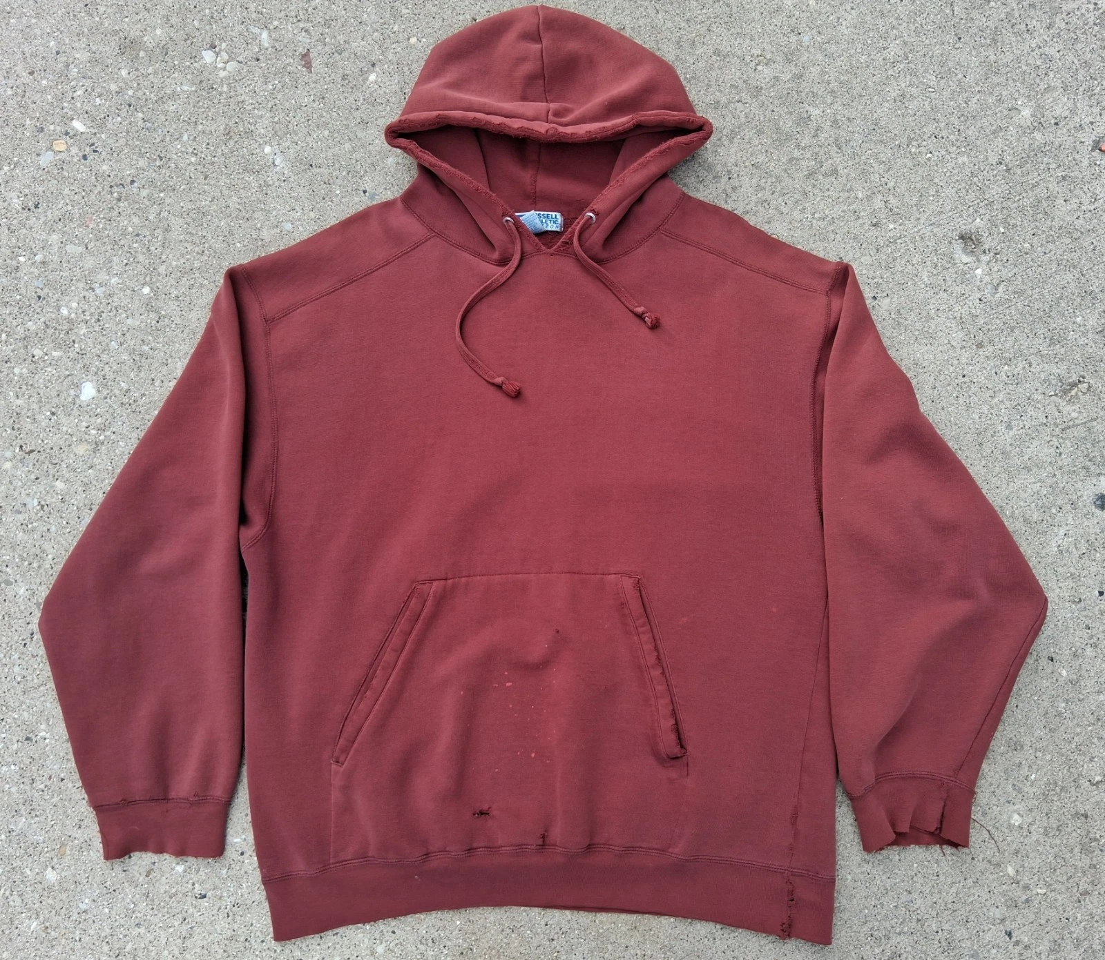 Thrashed Vintage Russel Athletic Hoodie, Size XLARGE
Opens in a new window or tab