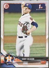 2018 Bowman Draft #BD-194 Cody Deason Baseball VG