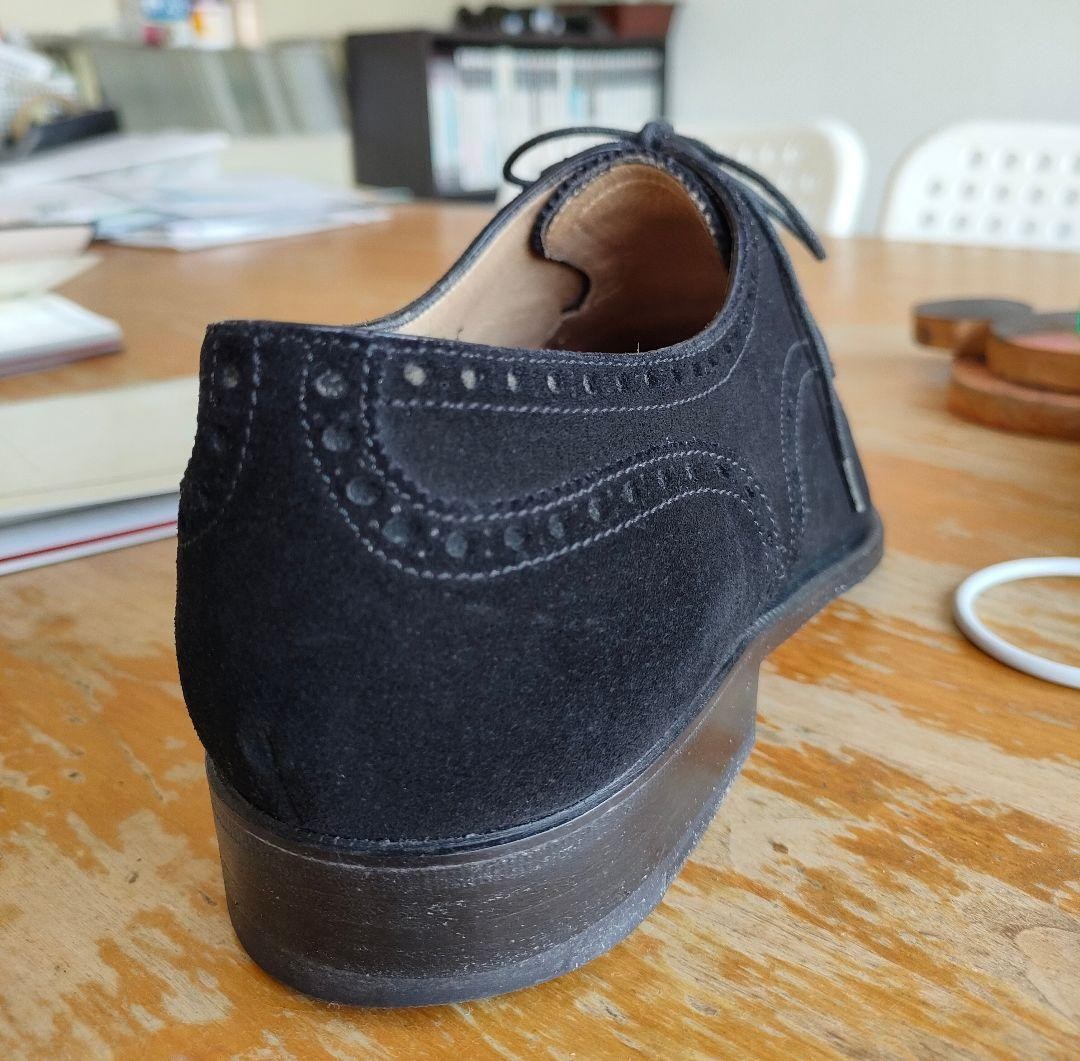 GUCCI Men's Dress Shoes Loafers Suede Black EU40/US6.5 112993c thumbnail 10