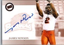 James Newson 2004 Press Pass Autograph/Signed/Auto #NNO Beavers Card