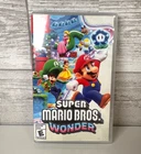 Super Mario Bros Wonder Nintendo Switch USA Complete In Box  Free Ship