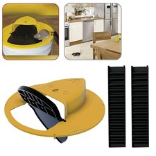 Yellow Plastic Mouse Trap Automatic Reset for Kitchen and Garden Use
