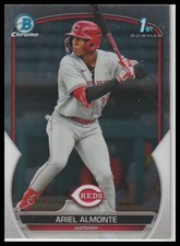 2023 Bowman Ariel Almonte Chrome Prospects Cincinnati Reds