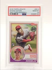 SHOHEI OHTANI 2018 TOPPS UPDATE SERIES 1983 35TH ROOKIE RC PSA 10 Q1739