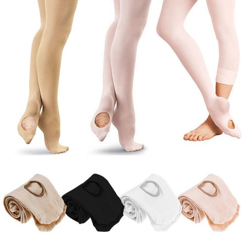 Velvet -Tanzsocken Kind Tanzstrumpfhosen Für Mädchen Ballettstrumpfhosen - Bild 2 von 3