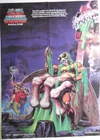 Buzz Off Slime Pit Poster Vtg 1980's Masters of the Universe He-man Earl Norem