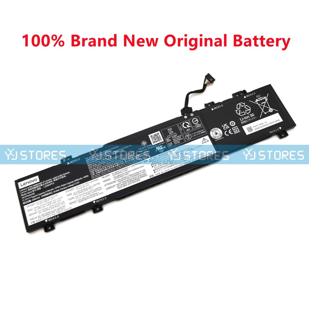 Genuine L22M3PF2 Battery for Lenovo IdeaPad Slim 3 14ABR8 14AMN8