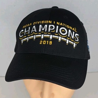 NDSU Bison 2019 NCAA Division 1 National Champions Adjustable Hat - Black OSFA