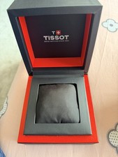 Tissot watch box case Black and red with a pi...
