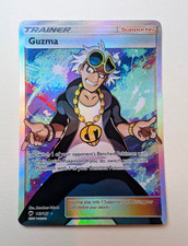 Pokémon Full Art Trainer Guzma 143/147 Burning Shadows Ultra Rare Near Mint on eBay