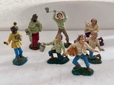 Personaggi Presepe Pastori Nardi Italy Depose Mis.7 Anni 70