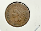 1885 Indian Head Cent Better Grade Semi Key Coin Nice - 74 Cents Shipping!