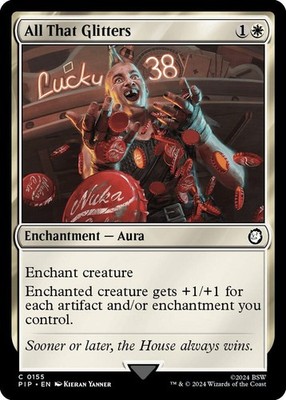 1x All That Glitters - Universes Beyond: Fallout - NM  -  MTG
