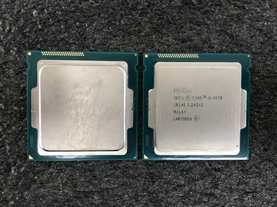 (Lot of 2) Intel Core i5-4570 3.20GHz Quad-Core CPU SR14E LGA1150 - CPU203