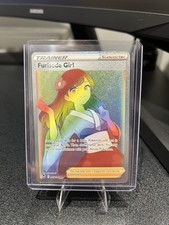 Pokemon Card Furisode Girl 205/195 Silver Tempest Secret Rare Near Mint