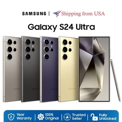 NEW SAMSUNG GALAXY S24 ULTRA 5G SM-S928U 512GB/256G UNLOCKED GSM CDMA SEALED BOX