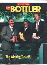 THE COCA-COLA BOTTLER, Company Magazine Newspaper. Dated  SEPT. 1991