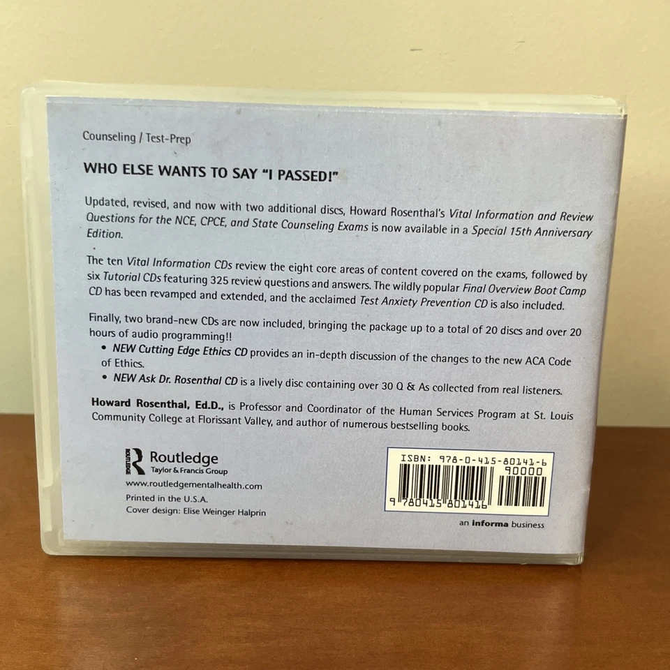 Vital Information and Review Questions for the NCE, CPCE, State Counseling Exams - Image 3 of 4