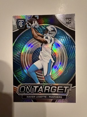 2024 Panini Totally Certified - On Target Xavier Legette #8 Mirror (RC) ️