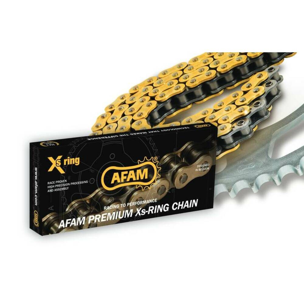 AFAM Chain 520 XSR Clips Xs Ring Connector Rivet-Style Motorcycle Parts