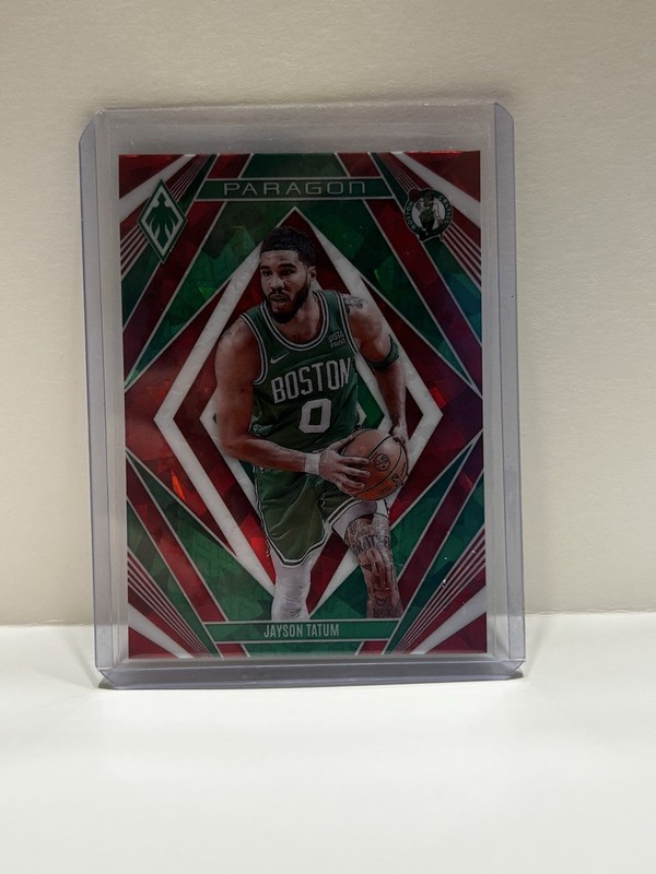 2023-24 Panini Phoenix - Paragon Jayson Tatum #7 Red Ice
