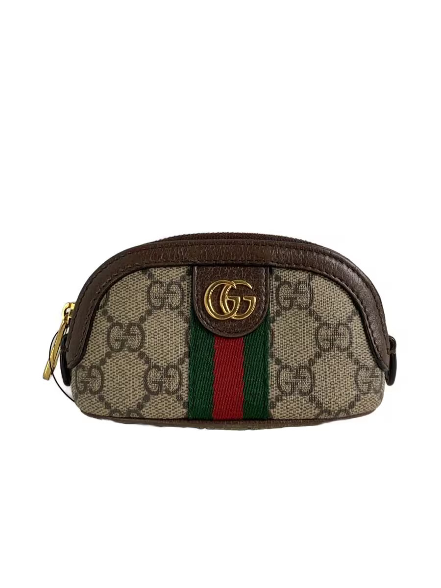 RARE GUCCI GUCCI Ophidia GG Key Pouch All over pattern Signature