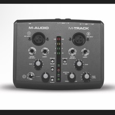 M-Audio M-Track Duo Interface, Please Read And See Photos