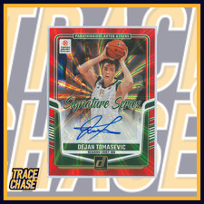 2024-25 Panini Donruss EuroLeague BK Dejan Tomasevic Signatures Series 33/99