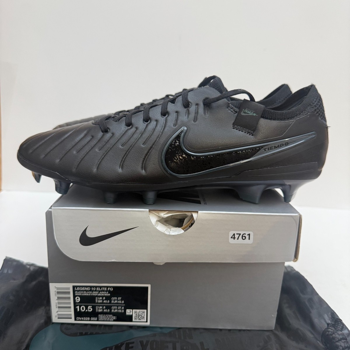 Nike Tiempo Legend 10 Elite FG Soccer Cleats Size 9 NWB No Lid DV4328-002 Nike Women main image 2