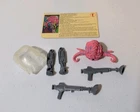 Vintage Teenage Mutant Ninja Turtles TMNT KRANG 1989 with accessories File Card