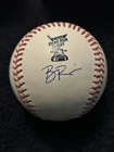 BEN RICE SIGNED AUTOGRAPHED OML 2026 HOME RUN DERBY BASEBALL STEINER YANKEES