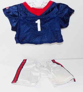 Build A Bear Clothes RED Top Shorts Outfit #313