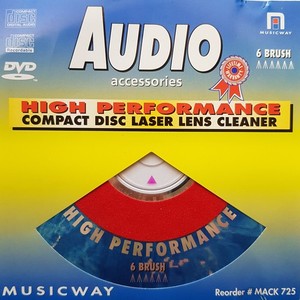 CD 6-brush Laser Lens Cleaner