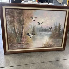 Oil Painting By M. Henderson. Painting Itself Is 36x24”.