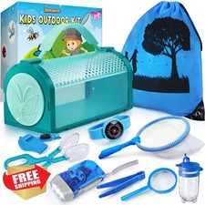 YOPINSAND Bug Catcher Explorer Kit, 10 Pcs Outdoor Toy for Kids