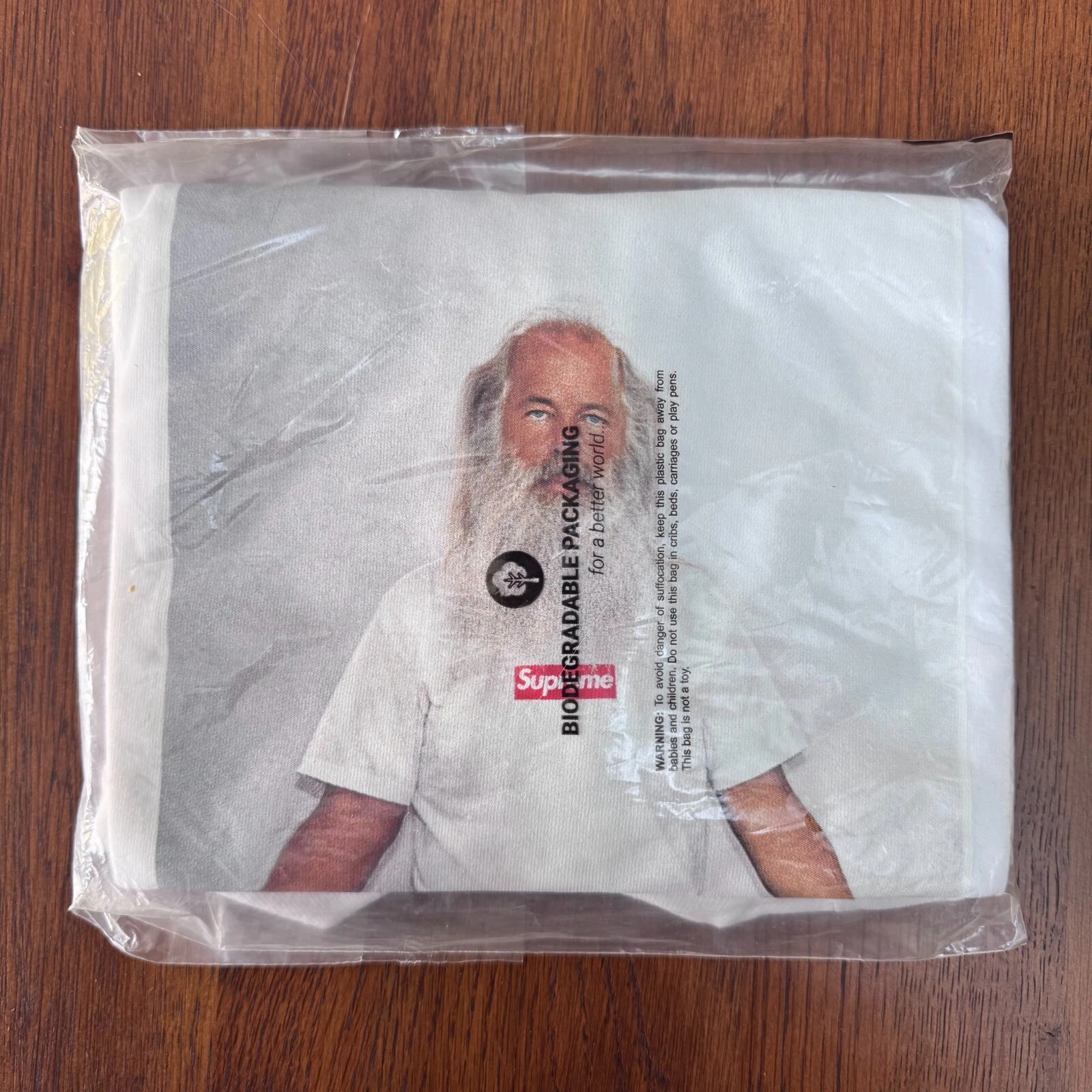 Tee shirt photo Supreme Rick Rubin FW21 blanc moyen (NEUF & SCELLÉ)