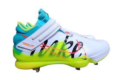 Nike Force Zoom Trout 7 CI3134-107 Men White Aurora Turbo Sz  display picture 3
