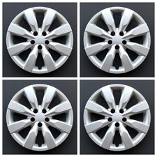 New Wheel Cover Replacements Fits 2014-2018 Toyota Corolla 16 Silver Set Of 4