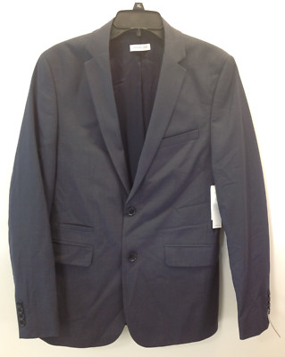 Calvin Klein Men's Infinity Style Jacket,Navy,  Size M, Regular, MSRP $198