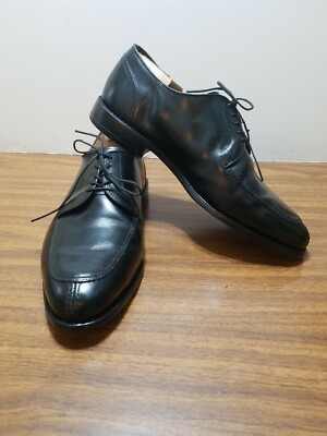 ALLEN EDMONDS LASALLE ALL LEATHER 9/3E/BLACK OXFORD MADE IN  display picture 2
