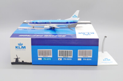 JC Wings B737-400 KLM PH-BDD XX20139 1/200 DieCast Flugzeug Ungeöffnete Box