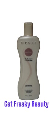 FULL CASE OF 12 Farouk Biosilk Silk Therapy Conditioner. 12 oz. 350ml. Original.