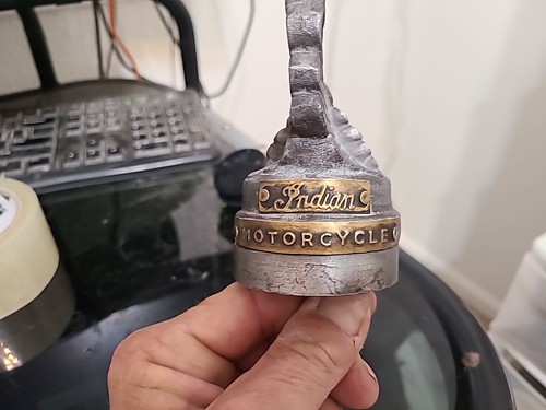 DE COLECCIÓN 1923 24 25 26 INDIO MOTOCICLETA ADORNO OEM - Imagen 4 de 14