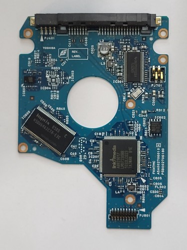 MK5065GSXF, HDD2J62 P TV01 T, D0/GP005B, G002706A, Toshiba SATA 2.5" PCB - Imagen 2 de 2